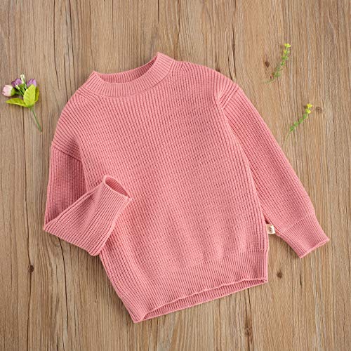 Murnouche Toddler Baby Girl Boy Oversized Sweater Long Sleeve Chunky Knit Sweater4