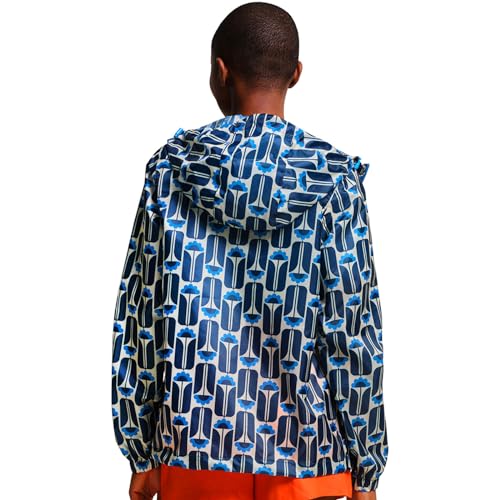 Womens Orla Kiely Lightweight Waterproof Pack-It Packable Jacket Coat2