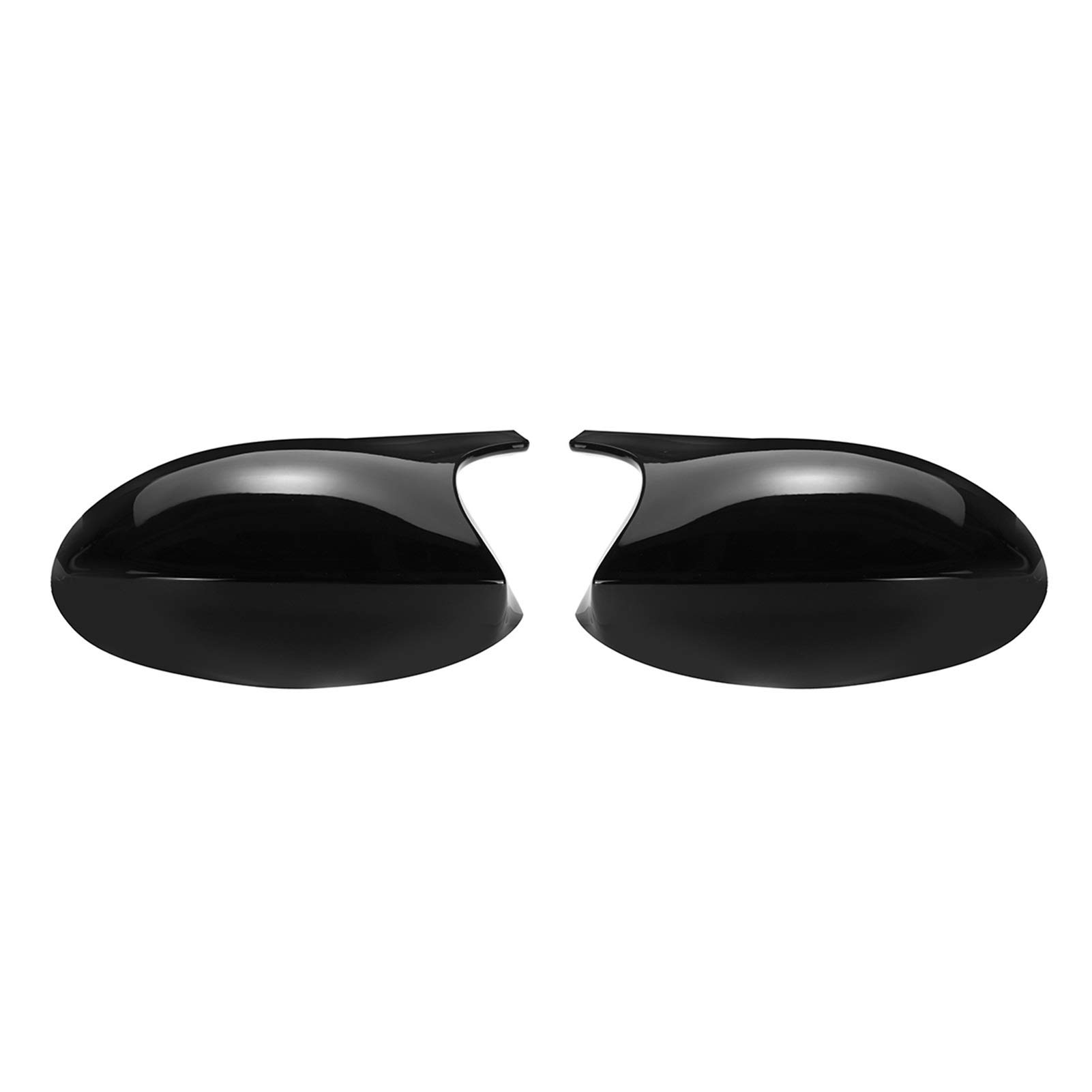 Cubierta DE 2XMIRROR E90 Puerta Lateral del Coche Retrovisor Tapa de la Cubierta del Espejo para BMW E90 E91 2005-2007 E92 E93 2006-2009 M3 Estilo E80 E81 E87 DaJiKan