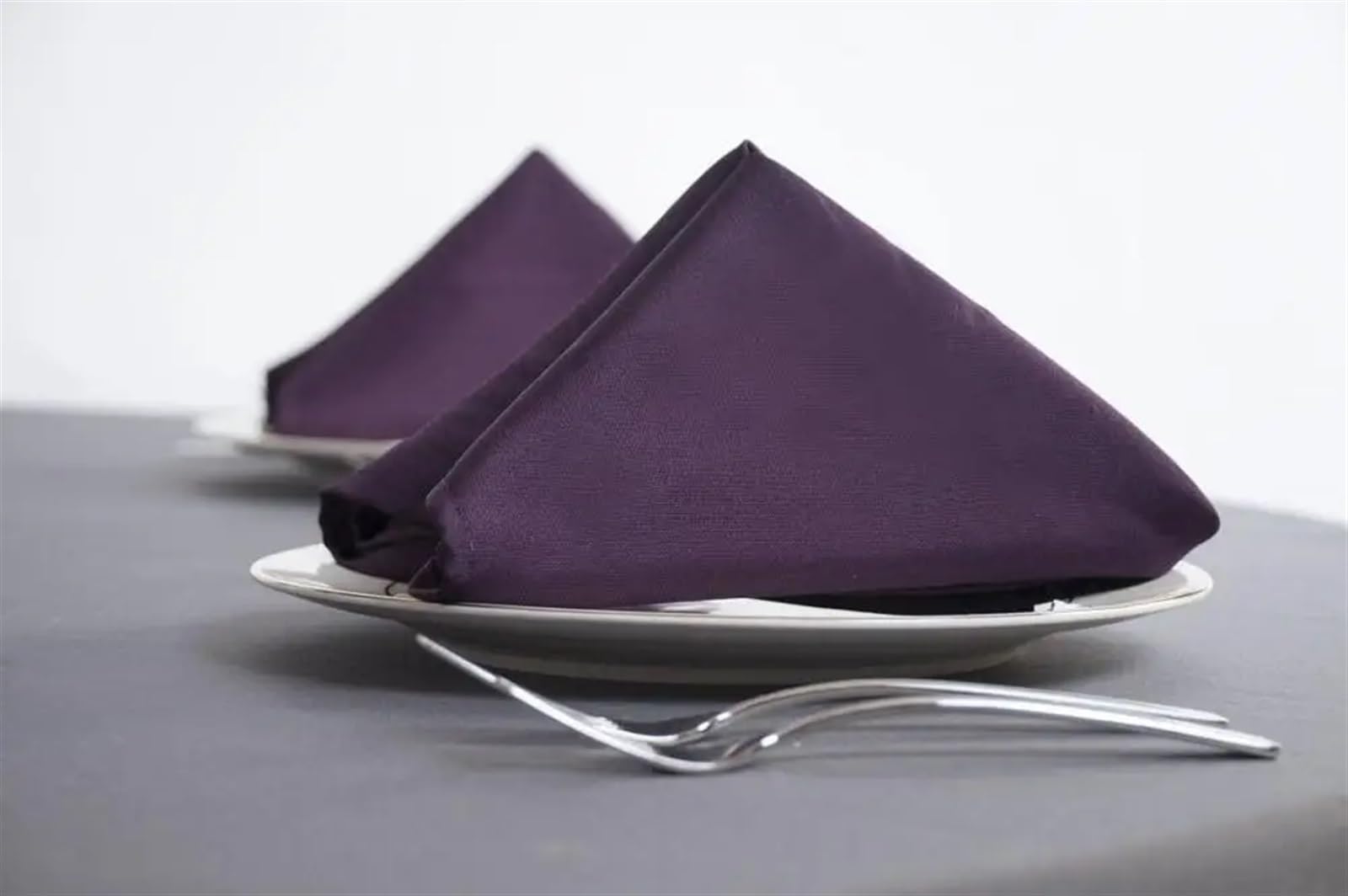 Tovagliolo di Stoffa Tovaglioli Quadrati for Il Ristorante di Nozze Borgogna Black Bianco 10pcs 40cm (Color : Tea Green)