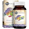 Garden of Life Organics Women’s Prenatal Multivitamin with Vitamin D3, B6, B12, C & Iron, Folate for Energy & Healthy Fetal Development – Organic, Non-GMO, Gluten-Free, Vegan, 90 Day Supply