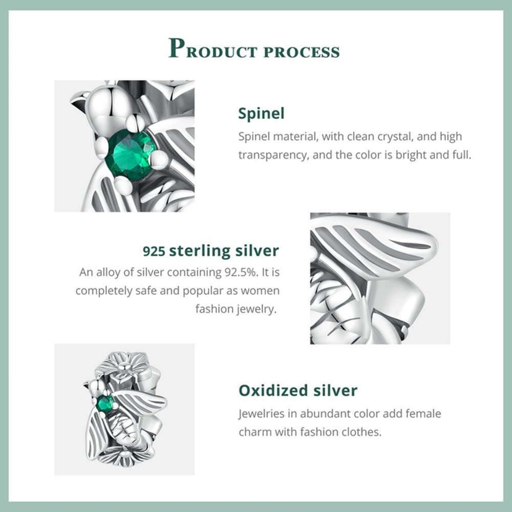 925 Sterling Silver Dangle Charms Fit Charms Bransoletka Łańcuch węża i naszyjnik dla kobiet i dziewczynek