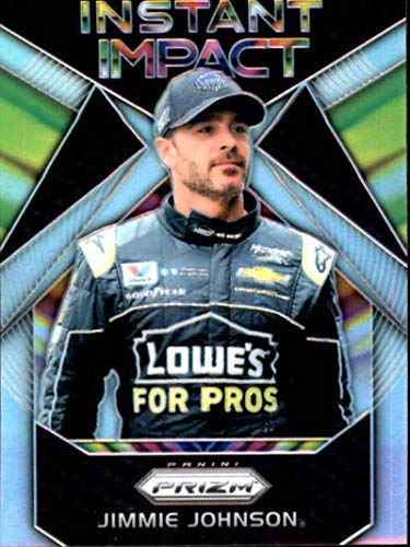 2018 Panini Prizm Instant Impact Prizm #1 Jimmie Johnson Lowe's/Hendrick Motorsports/Chevrolet Racing Card