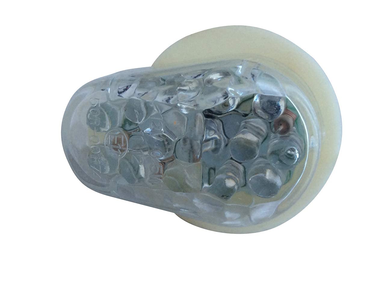 Coppia Frecce LED A Lente Trasparente Per Moto – Montaggio A Filo Su Cupolino, E-Mark, 12V