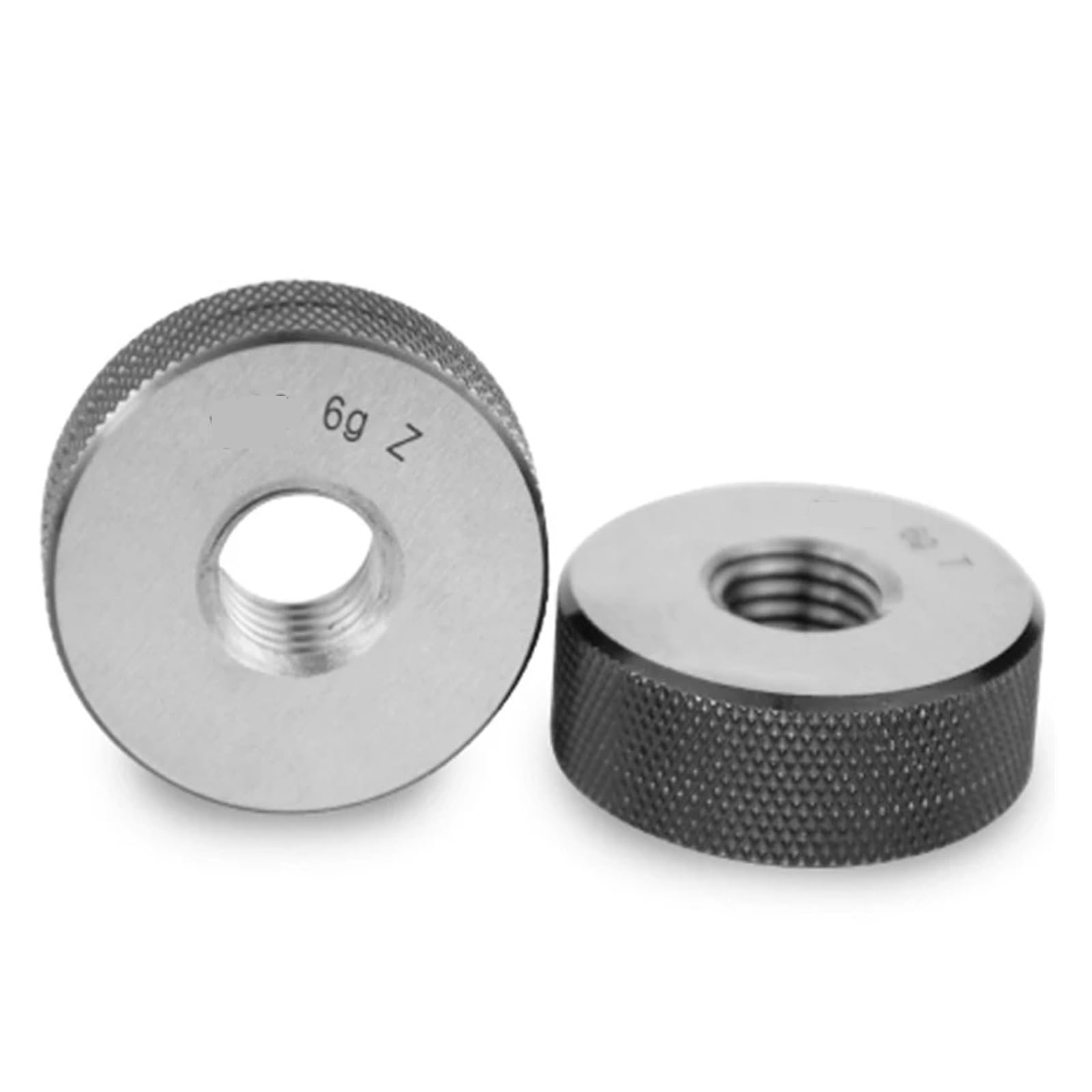 Calibre de Anillo roscado, Paquete de 2 calibres de Rosca for Anillos de Rosca, Calibre Go-No-Go, Calibre métrico for Tornillos externos, 6 g, Varios tamaños(M14X1.5)