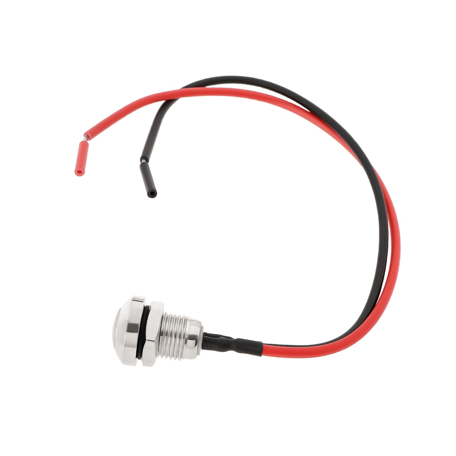 Create idea 1PC Guitar Momentary Push Button Switch 8mm Mounting Diameter for Replace Mini Tone Pot In Guitar Stainless Steel Guitar Switch