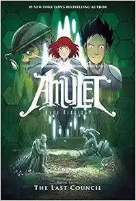 The Last Council: A Graphic Novel (Amulet #4) (4) book cover