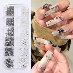 Silver & Gun Grey Flat-back