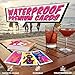 Club 504: A Twist on King’s Cup | Stylish Drinking Card Game for Adults | 47 Waterproof Cards for Parties, 21st Birthdays, and Social Gatherings | Compact Design and the Ultimate Gift for Any Season