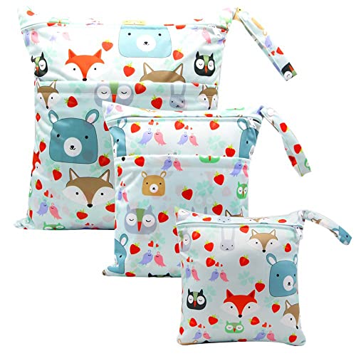 Treer Borsa per Pannolini Bambino 3 pezzi Neonato