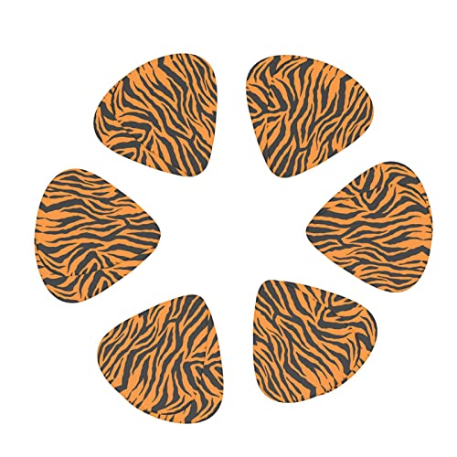 Médiators de guitare 12-Pack médiators de guitare Orange Tiger Leopard pour guitare électrique guitare acoustique… - Les Beatles, Paul McCartney, John Lennon, RIngo Starr, George Harrison Médiators de guitare 12-Pack médiators de guitare Orange Tiger Leopard pour guitare électrique guitare acoustique…
