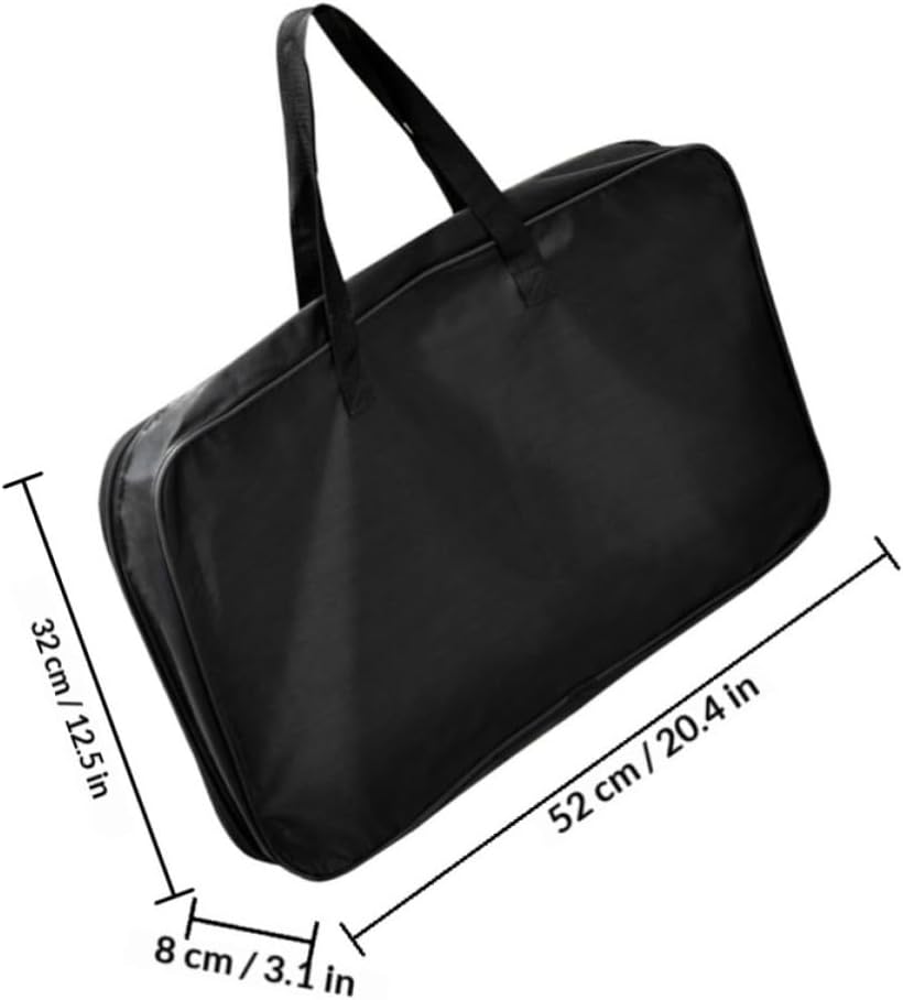 Portable Music Stand Storage Bag with Handle, Oxford Cloth Black image 2