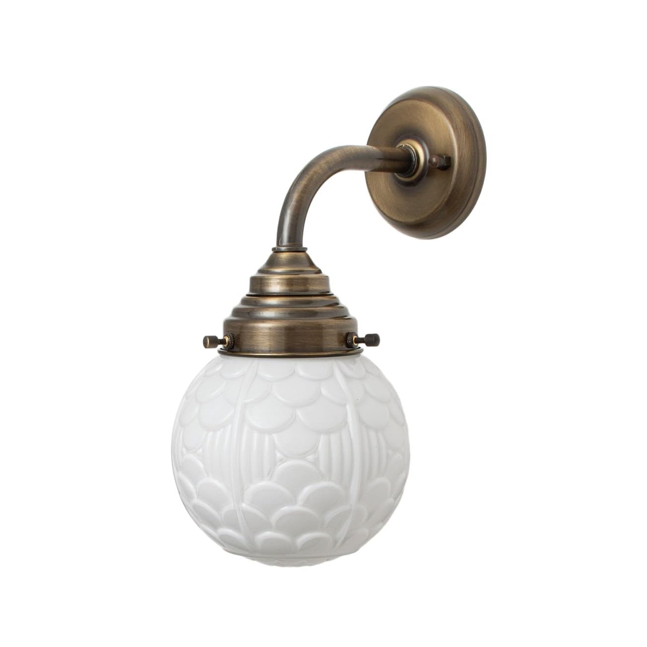 Wandleuchte Arcade Curve Bronze - Art Deco Trade