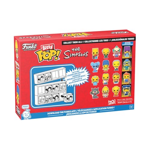Figurine Funko Bitty Pop! The Simpsons Scratchy 4 Pack Mini Figurines Mystères - vue 5