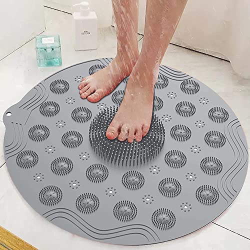 H&D PIPALIYA Bath mat Round Bathroom Floor mats Anti Slip mat for Rubber mat Bathroom Shower Foot Massager mat Non Slip Grip Suction Cups mat Bath for Shower Bathroom (Multicolor Pack of 1) (B0D3YNKKMP) Amazon Price History, Amazon Price Tracker