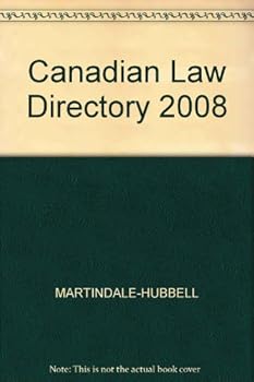 Hardcover Canadian Law Directory 2008 Book