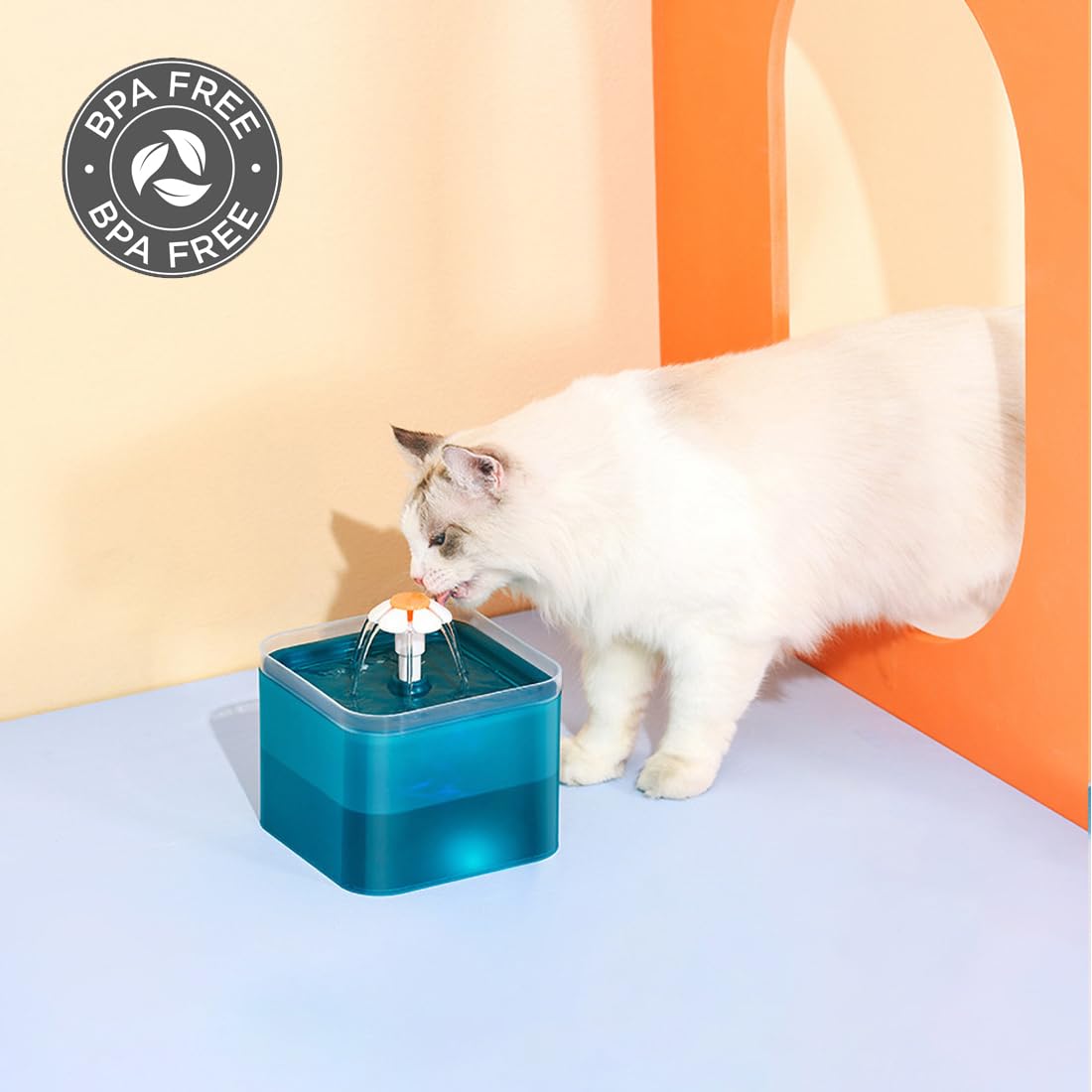 Abbeveratoio Automatico Per Animali Domestici - Distributore Acqua Sospeso 700ml Per Cani, Gatti, Conigli - Foto 12
