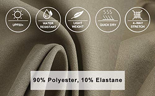 Women's Hiking Cargo Pants Lightweight Quick Dry Outdoor Capris For Women Camping Athletic Celadon S #TOP2