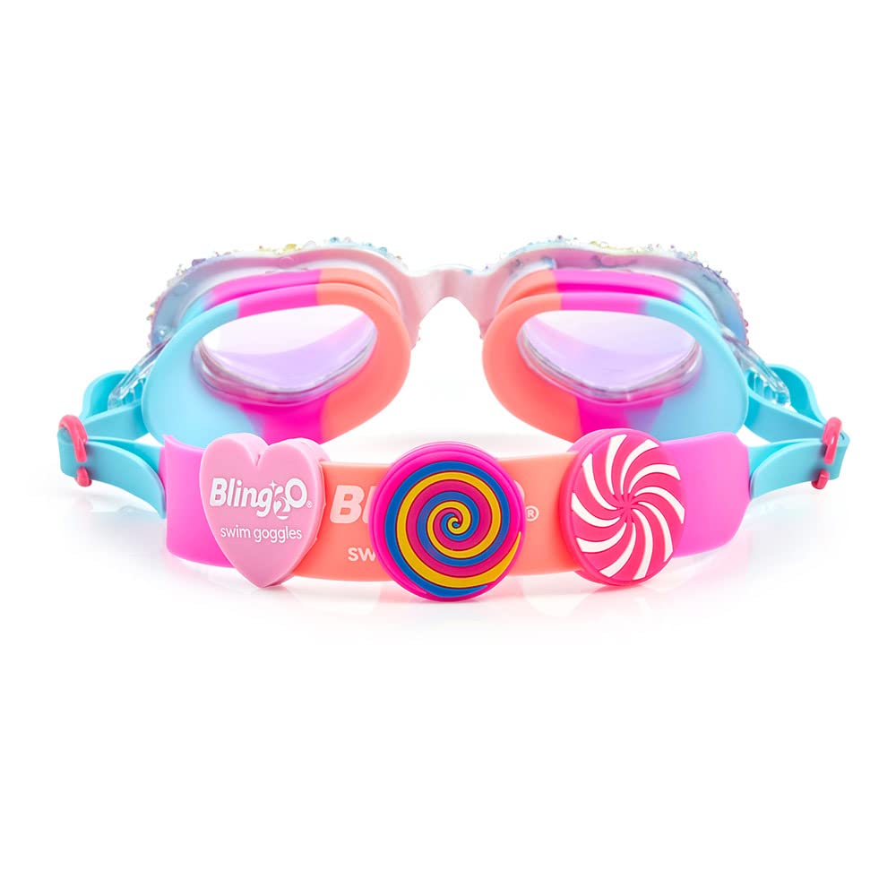 Bling2o Okulary pływackie dla dzieci - Sweet Hearts I Luv Candy
