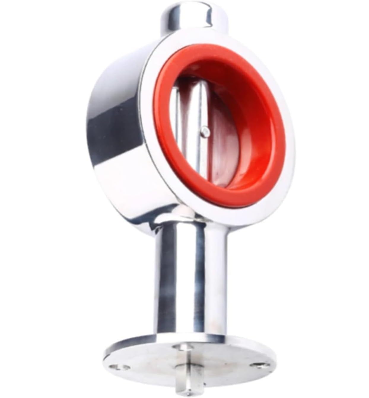 5 Inch DN125 Stainless Steel 304 Sanitary Valve with Silicone Sealing for Food and Beverage Applications