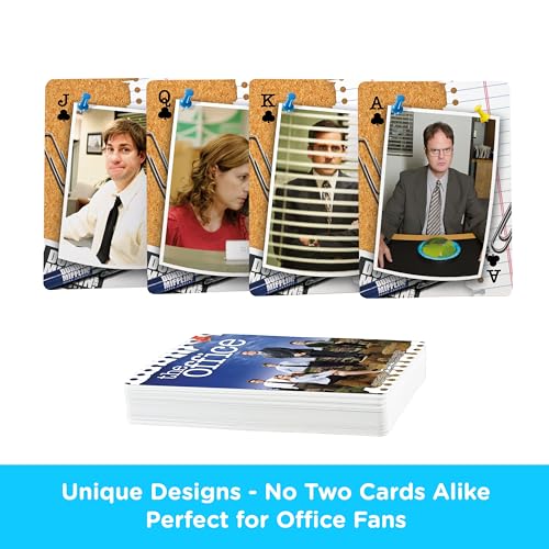 Baraja de Cartas The Office Póker Tamaño Oficial miniatura 5