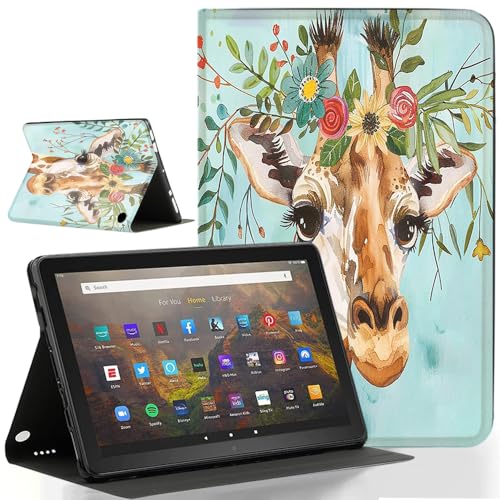 Étui Kindle Fire HD 10 Plus avec mise en veille automatique housse de protection antichoc 2021