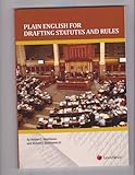 Plain English for Drafting Statutes and Rules