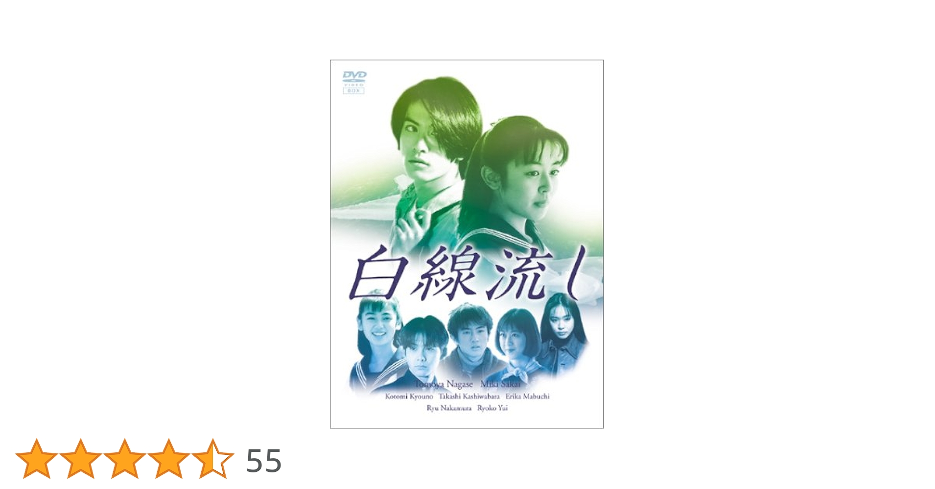 Amazon.co.jp: 白線流し DVD-BOX : 長瀬智也, 酒井美紀, 京野ことみ