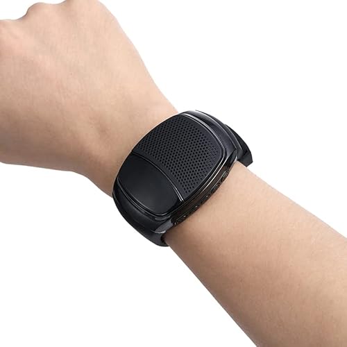 Wireless Wearable Wrist Portable Sports Bluetooth Speaker Watch With Timer Time Clock Mp3 Player Fm Radio Selfie Alarm Clock Stopwatch Countdown Watch Anti-Lost For Running, Hiking, Climbing #TOP2