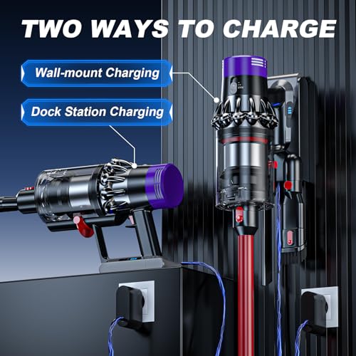 Image of 6500mAh V10 Battery Replacement Compatible with Dyson V10 Animal /Absolute /Fluffy /Motorhead SV12 Cordless Stick Vacuum Cleaner, 2 Filters (Not Fit SV10)