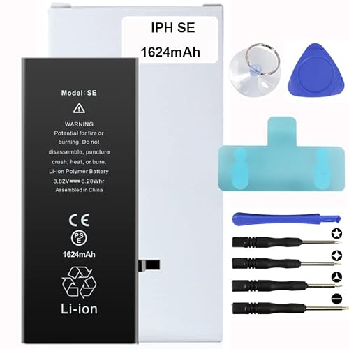 Image of Battery Kit for iPhones Includes Waterproof Sticker, Battery Stickers, MAGNETIC Tools【12 Month Warranty】 (iPhone SE)