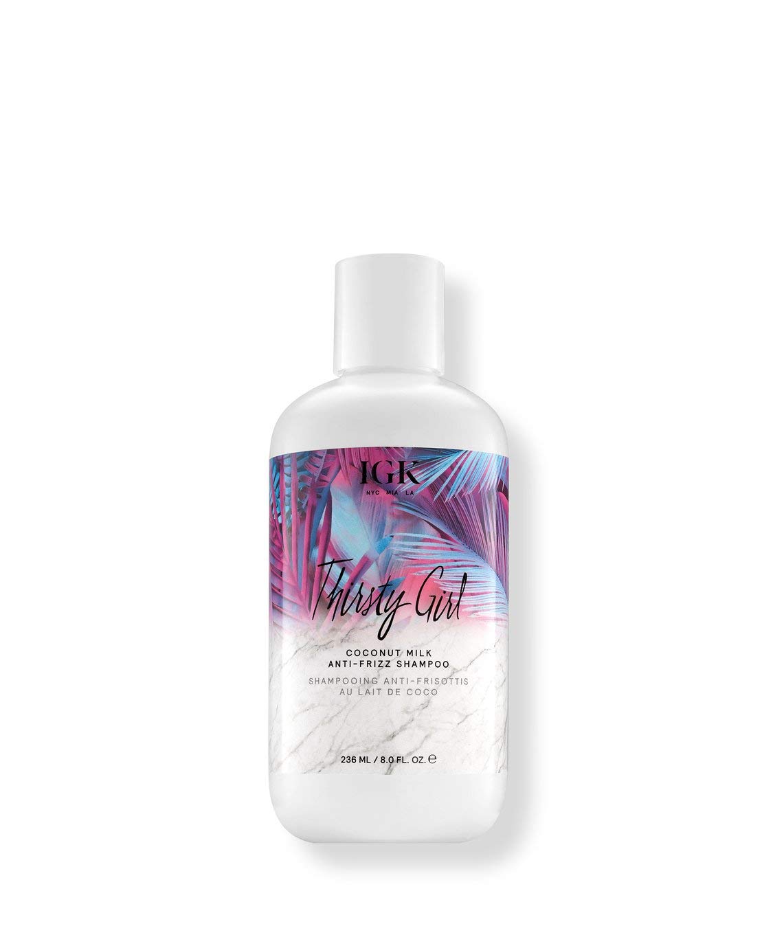 IGK  THIRSTY GIRL Coconut Milk Anti-Frizz Shampoo, 8 fl. oz.