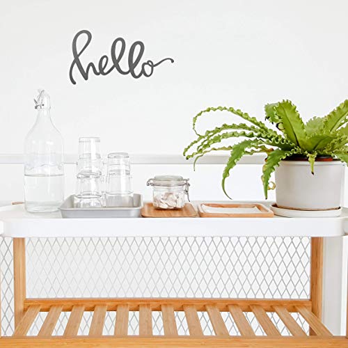 Primitives-by-Kathy-Hand-Lettered-Metal-Word-Wall-Art-11-x-6-Hello Primitives by Kathy Hand Lettered Metal Word Wall Art 11 x 6 Hello