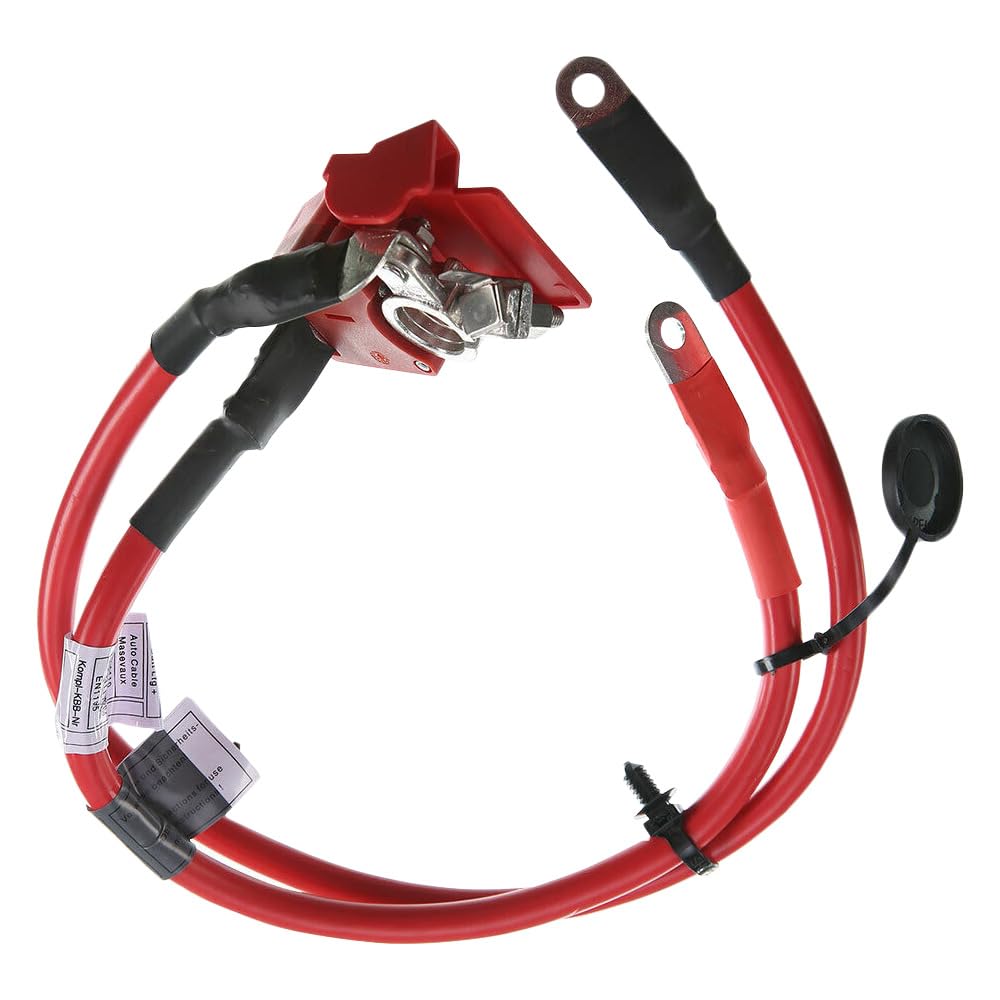 Câble Positif De Batterie Voiture Avec Fusible - Compatible BMW Série 5 E60 (Réf. 61126989780)
