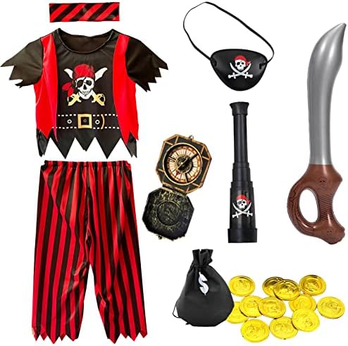 Disfraz Pirata Infantil con Accesorios