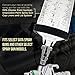 Master Elite Paint System MPS Spray Gun Cup Adapter 855 - Converts Select Sata Spray Guns for Use with The Master Paint System MPS Disposable Spray Gun Cup Liners and Lid System