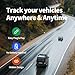 GPS Tracker for Vehicles, No Monthly Fee, No Subscription with Real-Time Tracking, 4G SIM and Data Included, Trip History, GeoFence, Speeding Alerts, Global Coverage, OBD, for Fleets & Families