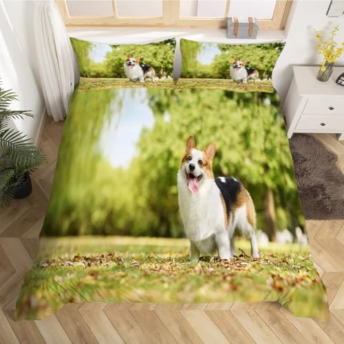 Housse couette en microfibre douce 200x200 pour grand lit - 3