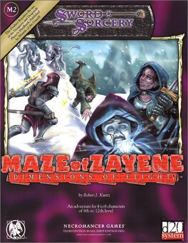 Maze of Zayene: Dimensions of Flight (Sword Sorcery)
