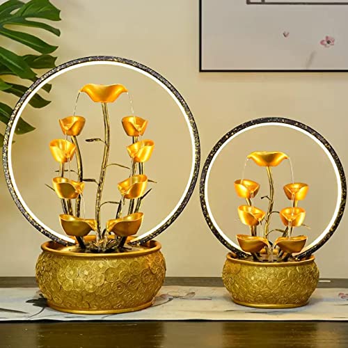 Fuente de cascada interior decorativa para regalar bienestar y suerte 5