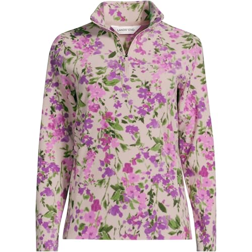 Image of Lands' End Anyweather Fleece Quarter Zip Pullover