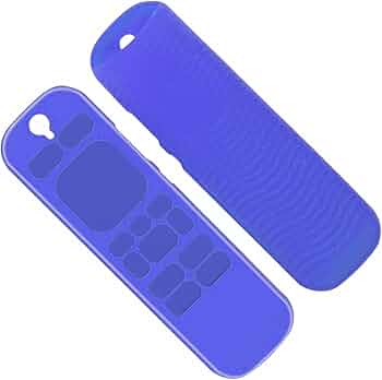 Brain Freezer Silicone Remote Cover TV Steaming Stick Control Case Compatible with TCL Roku 3600R Blue (Remote Not Included)