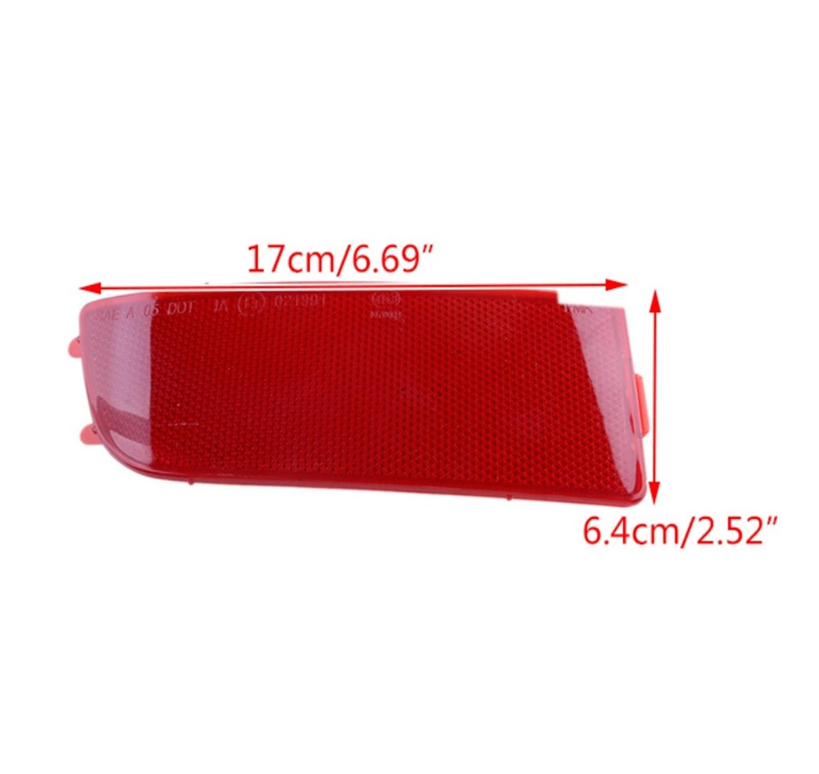 Amazon.com: NinWelly jfqm A9068260040 1 Pair Rear Tail Bumper 