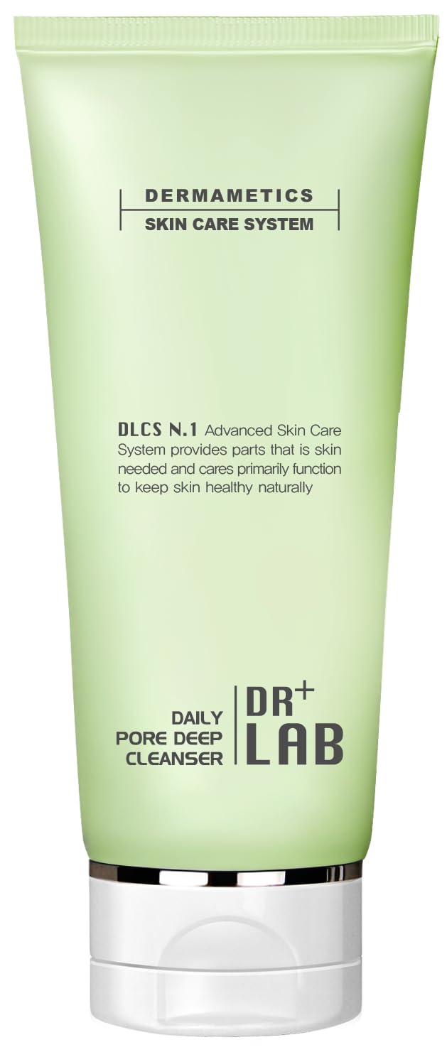 Daily Pore Deep Cleanser 4.06 fl oz /120ml Rich and Cream Foam Cleansing Hydrating Face Wash Korean Skincare