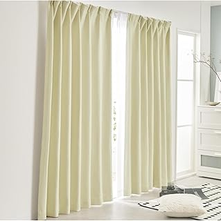 [ニッセン] カーテン 【セット】１級遮光（遮熱・形態安定）＆遮像・遮熱・UVカット・ミラーレース４枚セット｜お部屋が広く感じる スモーキーグリーン 幅100×長さ110cm×4枚