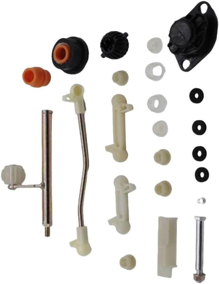 Gear Shift Lever Repair Kit 191798000 Transmission Shift Linkage Replacement for Golf MK2 and For Jetta II with Relay Shaft Fits OE 191798116A 191798116AS 191798211SW