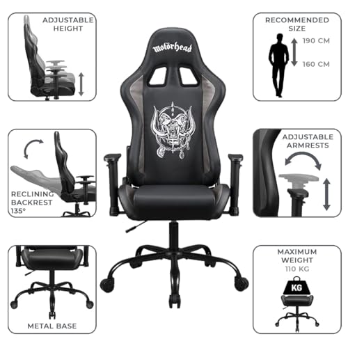 SUBSONIC Motorhead Pro gaming chair SA5609-M1 の商品画像 6