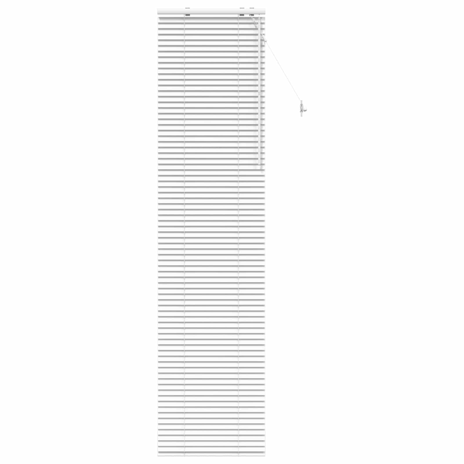 vidaXL Tenda Veneziana Bianco 55 x 250 cm 35 mm