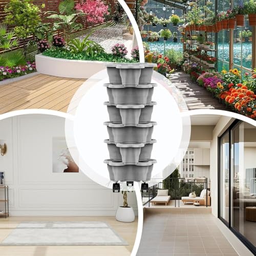 Tour de plantation empilable pour optimiser les petits espaces - 5