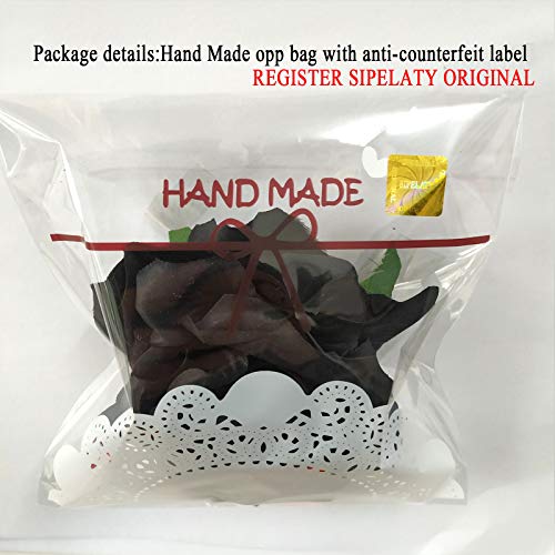 Holy Kt Handmade Bride Women Rose Flower Wreath Dark Red Velvet Rose Hair Flower Clip And Pin Rose Flower Hair Clip Flamenco Dancer Pin Up Flower Brooch (Black) One Size #TOP5